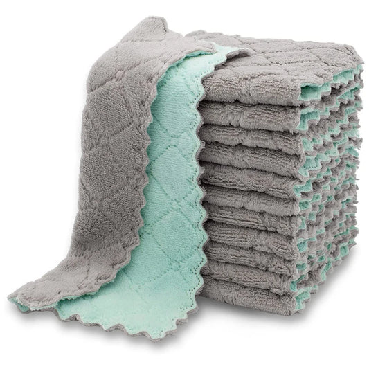 Kitchen Cloth Dish Towels Super Absorbent.