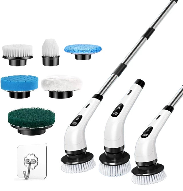 HomeShine™ SpinPro – 3-in-1 Cordless Electric Cleaning Brush