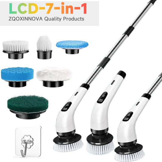 HomeShine™ SpinPro – 3-in-1 Cordless Electric Cleaning Brush