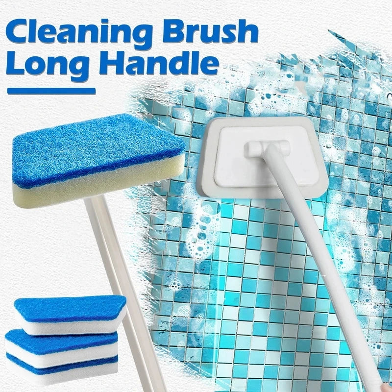 CleanEase™ Long-Handle Bathroom Brush