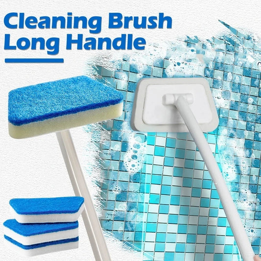 CleanEase™ Long-Handle Bathroom Brush