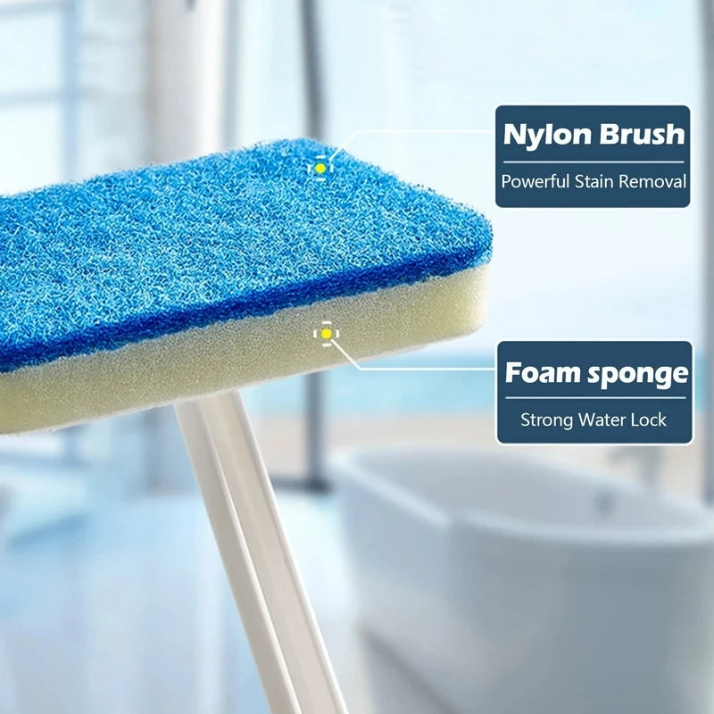 CleanEase™ Long-Handle Bathroom Brush