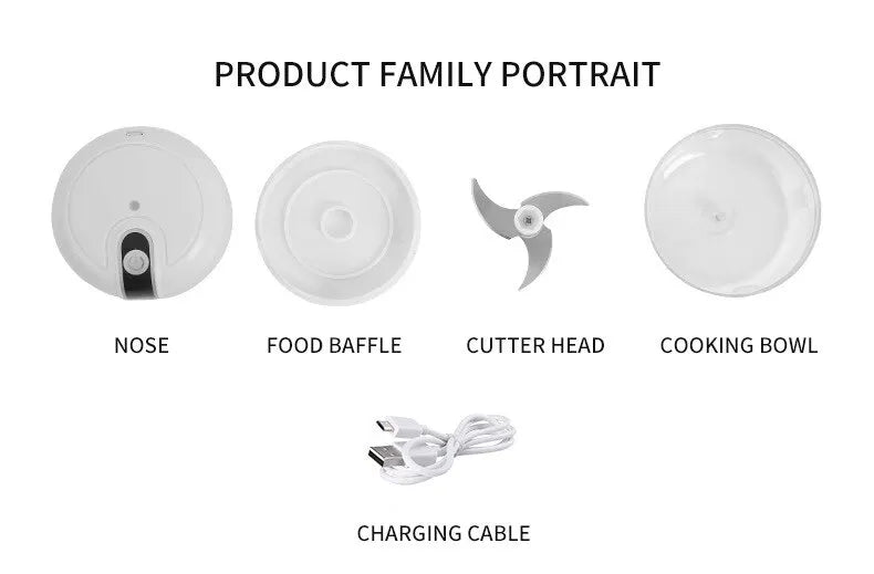 ChopEase Pro™ – Smart Mini Food Chopper